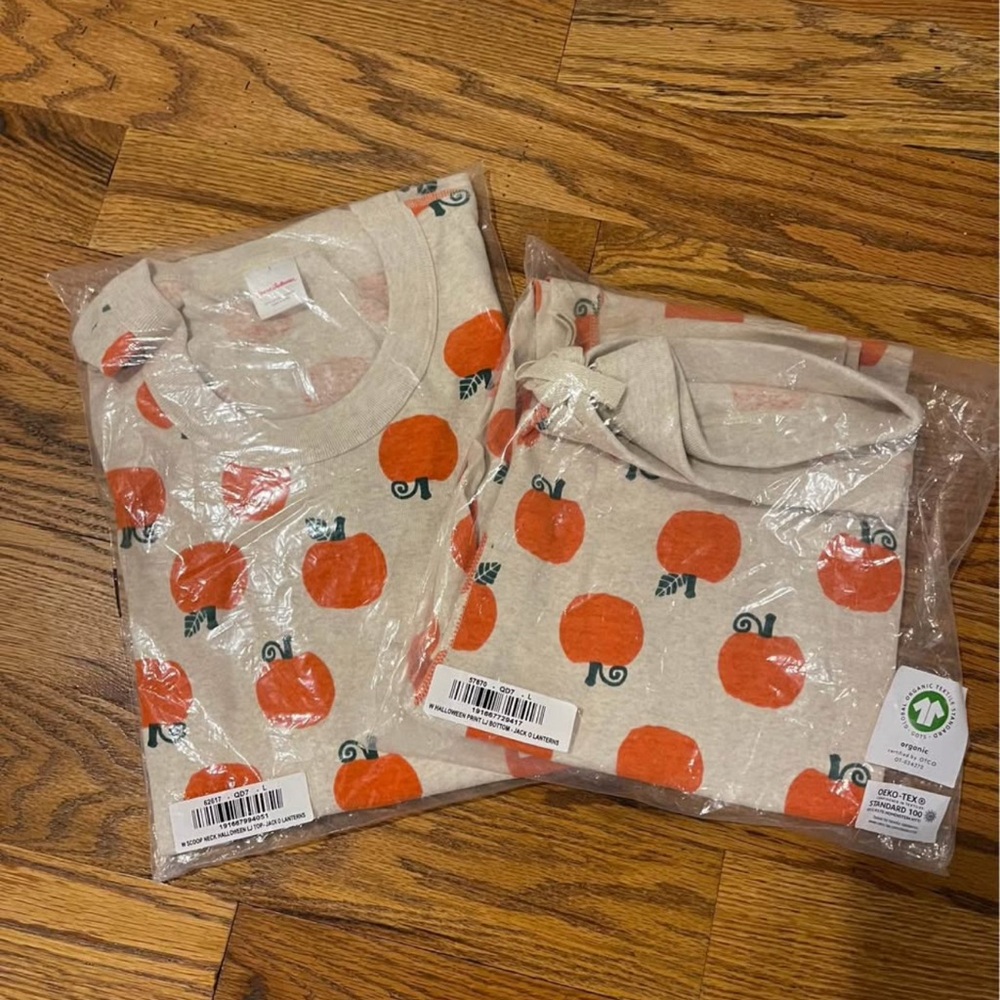 Hanna Andersson Pumpkin Cotton Pajamas